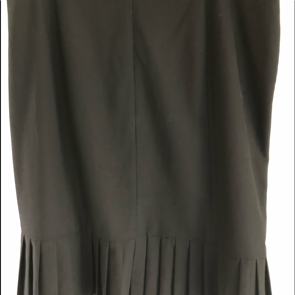 Talbots pencil skirt with pleated bottom